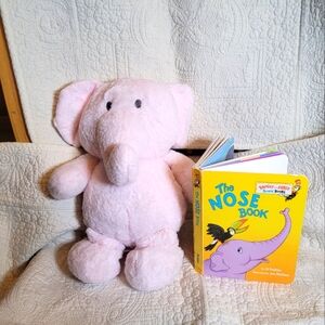 Elephant Rattle Plush & Board Book